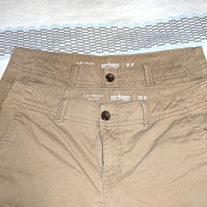 2 fer 1 mens Urban Pipeline Khaki shorts